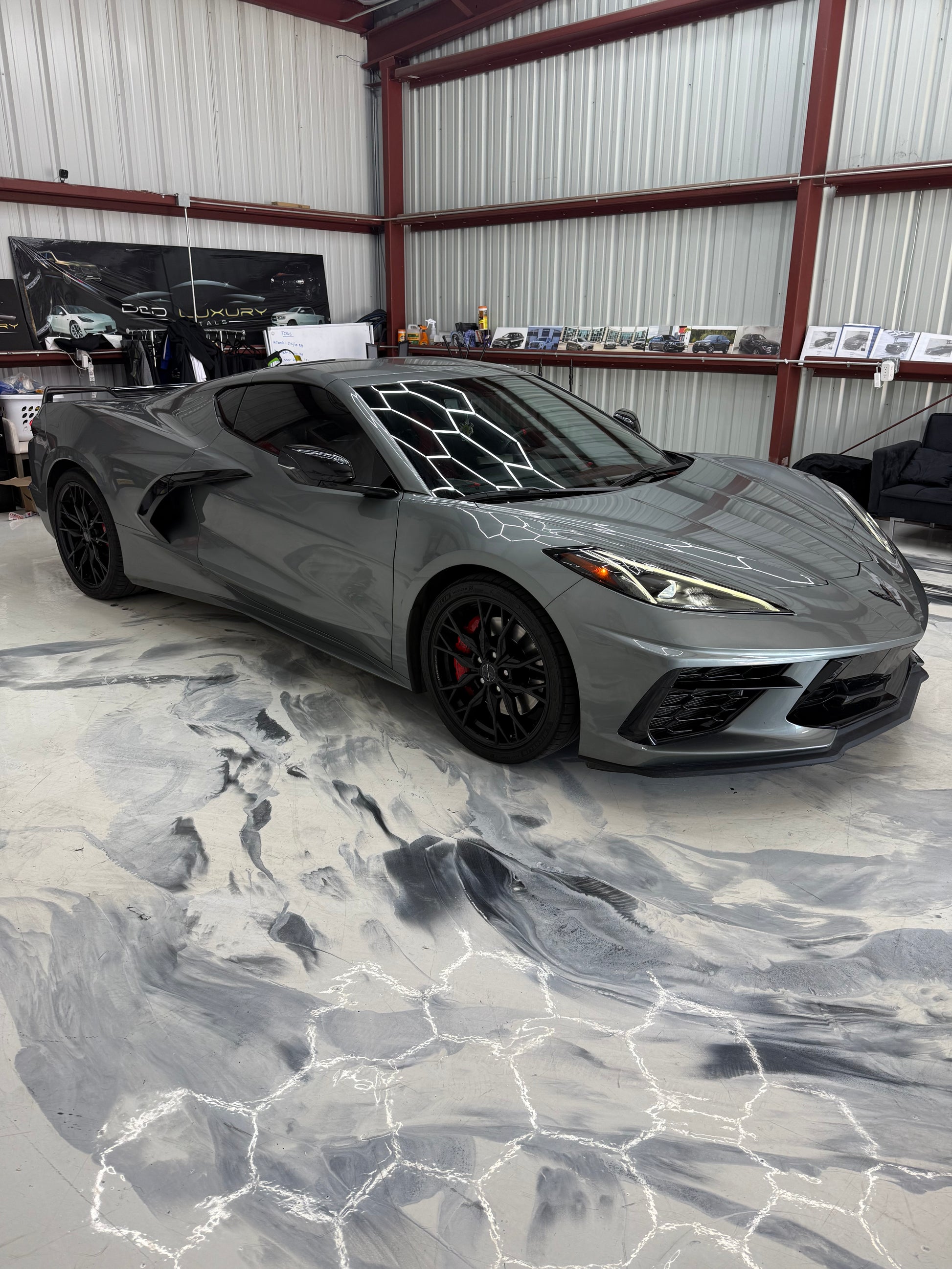 2023 Chevrolet Corvette C8 – Stealth Grey | Mid-Engine American Supercar - D&D Luxury Rentals